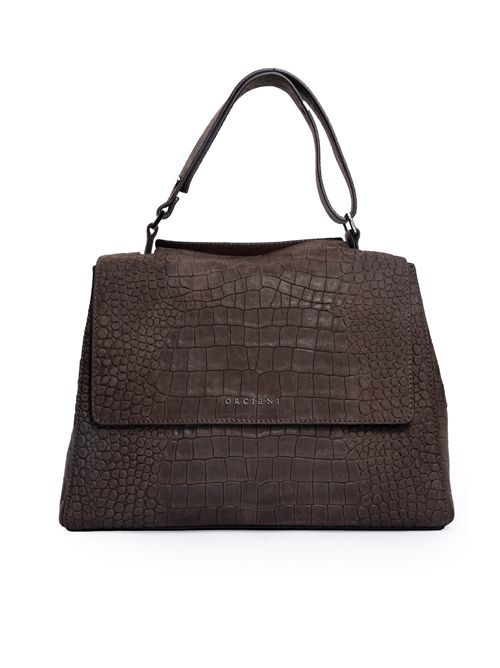 Borsa Sveva Cocco in nabuk Testa di Moro ORCIANI | BT2006 NCOTMO